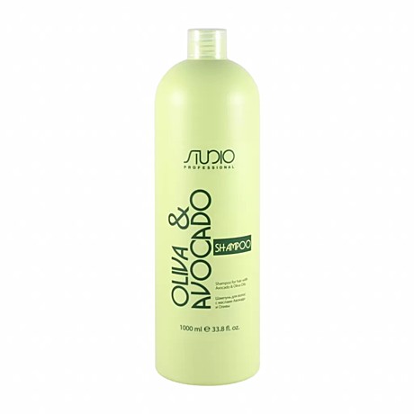 Kapous Studio Шампунь для волос с маслом авокадо и оливы 1000мл