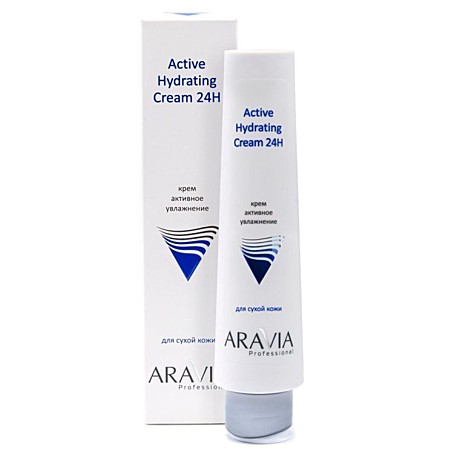 ARAVIA Крем для лица активное увлажнение/Active Hydrating Cream 24H, 100 мл