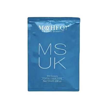 MOCHEQI Шампунь холодный лед для норм. волос с натуральным экстр. Ментола 10 мл