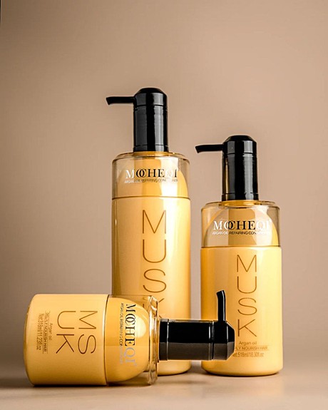  MOCHEQI Кондиционер Реконструирующий с маслом Арганы 318мл