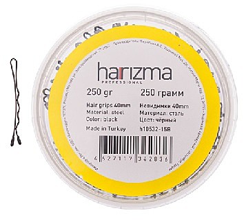 Harizma Невидимки 40 мм волна 250 гр черные