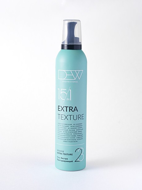 DEW 15 в 1 Мусс Экстра Текстурирующий  (Extra Texture) 350 мл