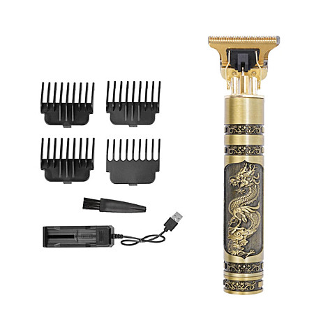 Триммер CORDLESS HAIR 5V нож 33мм usb (4 насадки)