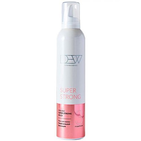 DEW Мусс для волос сверхсильной фиксаци(Super Strong) 350 мл