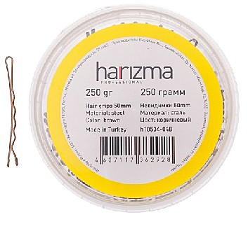 Harizma Невидимки 50 мм волна 250 гр коричневые