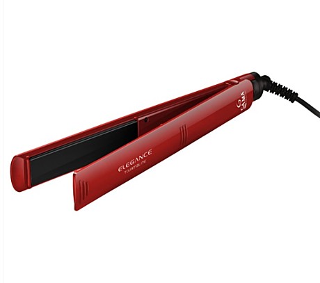 GA-MA Щипцы выпрямители Elegance турмалин,LED, с выключателем, 230 град., красные
