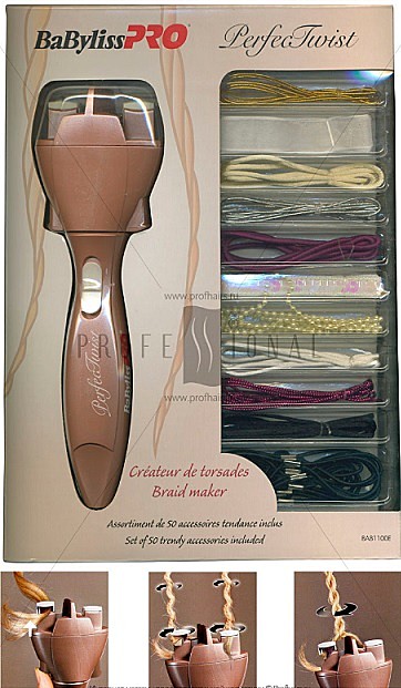 Машинка BaByliss Pro Perfect Twist для плетения жгутиков
